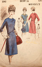 Load image into Gallery viewer, 1960’s Vintage Sewing Pattern: Weigel’s 2262