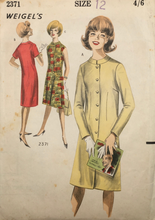 Load image into Gallery viewer, 1960’s Vintage Sewing Pattern: Weigel’s 2371