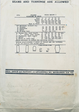 Load image into Gallery viewer, 1960’s Vintage Sewing Pattern: Weigel’s 2374