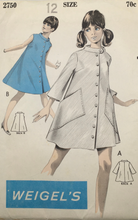 Load image into Gallery viewer, 1960's Vintage Sewing Pattern: Weigel’s 2750