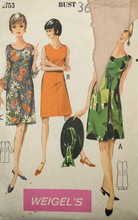 Load image into Gallery viewer, 1960's Vintage Sewing Pattern: Weigel’s 2753