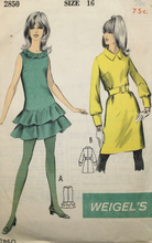 Load image into Gallery viewer, 1960's Vintage Sewing Pattern: Weigel’s 2850