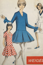 Load image into Gallery viewer, 1960's Vintage Sewing Pattern: Weigel’s 2851