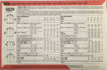 Load image into Gallery viewer, 1983 Vintage Sewing Pattern: Simplicity 5629