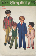Load image into Gallery viewer, 1972 Vintage Sewing Pattern: Simplicity 9651