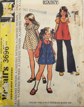 Load image into Gallery viewer, 1973 Vintage Sewing Pattern: McCalls 3696
