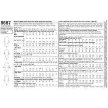 Load image into Gallery viewer, Sewing Pattern: Simplicity 8687
