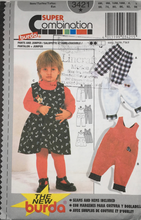 Load image into Gallery viewer, Vintage Sewing Pattern: Burda 3421
