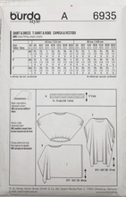 Load image into Gallery viewer, 2014 Sewing Pattern: Burda 6935
