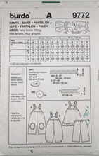 Load image into Gallery viewer, Sewing Pattern: Burda 9772
