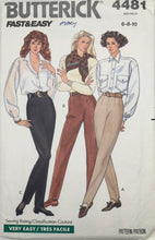 Load image into Gallery viewer, 1989 Vintage Sewing Pattern: Butterick 4481
