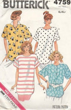 Load image into Gallery viewer, Vintage SEwing Pattern: Butterick 4759
