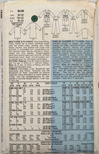 Load image into Gallery viewer, 1984 Vintage Sewing Pattern: Butterick 3037
