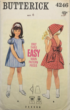 Load image into Gallery viewer, 1960&#39;s Vintage Sewing Pattern: Butterick 4246
