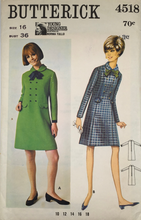 Load image into Gallery viewer, Vintage Sewing Pattern: Butterick 4518
