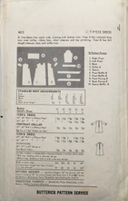 Load image into Gallery viewer, 1960&#39;s Vintage Sewing Pattern: Butterick 4673
