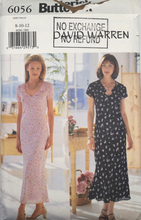 Load image into Gallery viewer, 1999 Vintage Sewing Pattern: Butterick 6056
