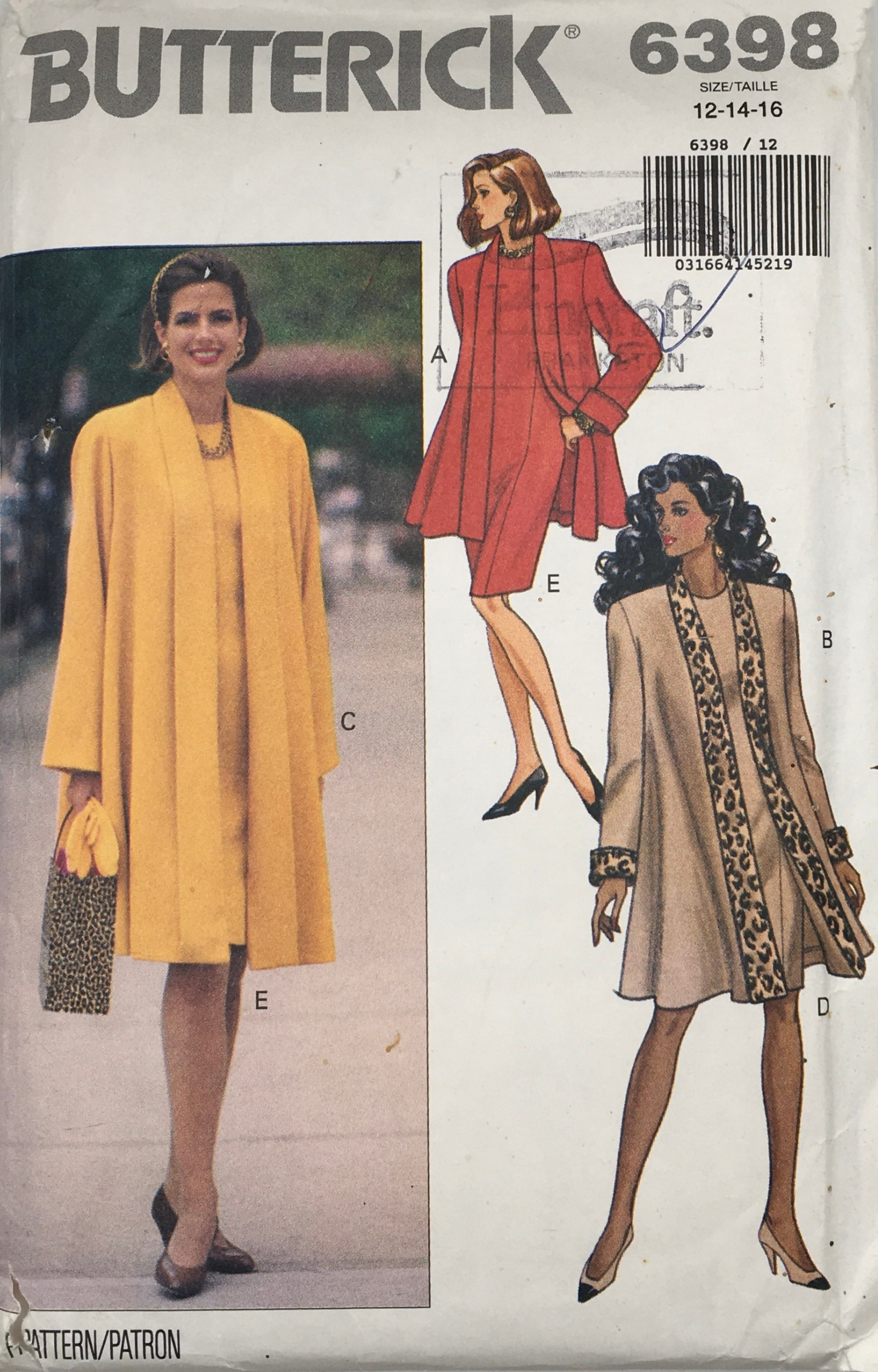 Vintage Sewing Pattern: Butterick 6398 – Vintage Stitch Australia