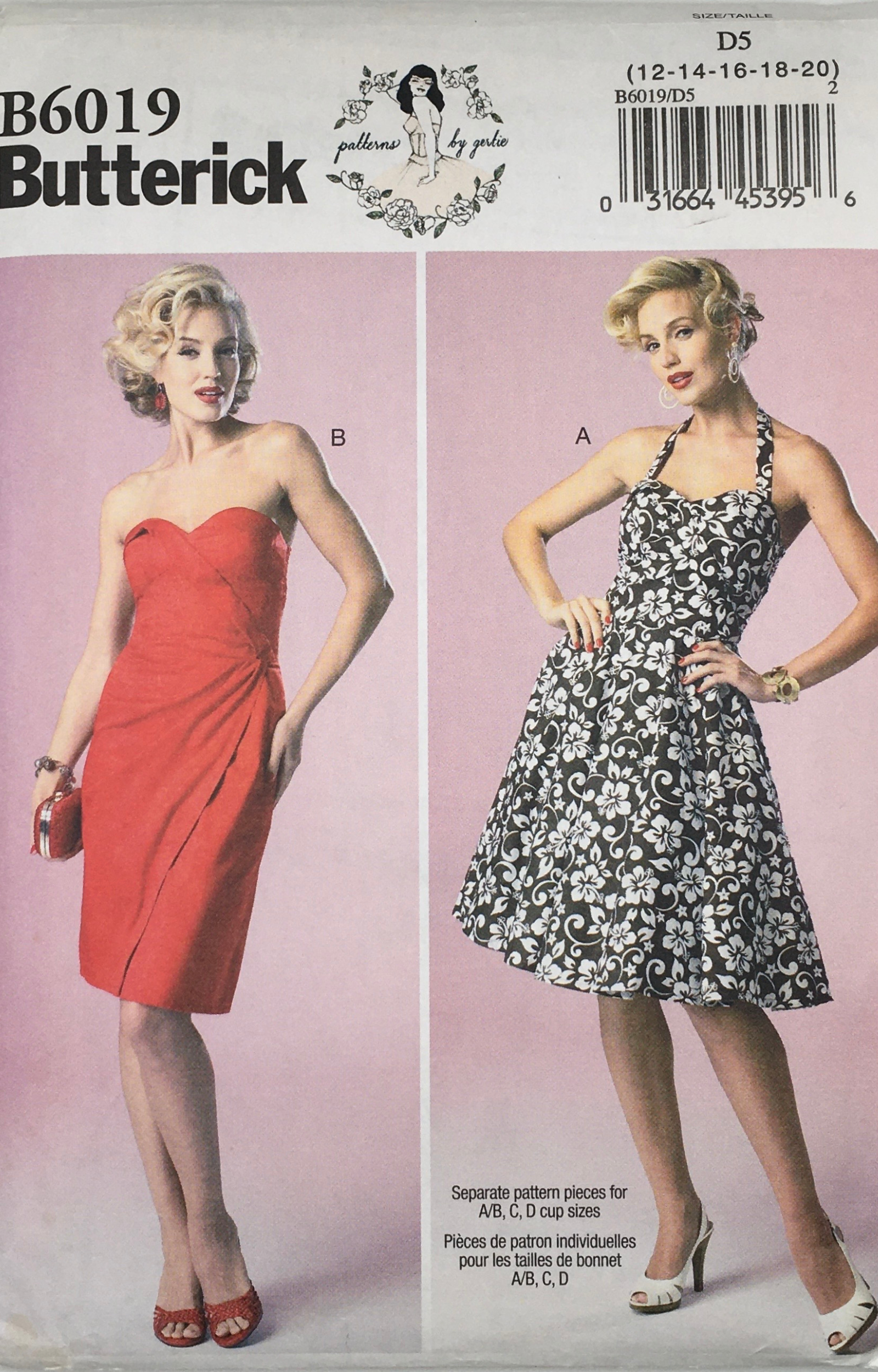 Sewing Pattern: Butterick B6019 – Vintage Stitch Australia