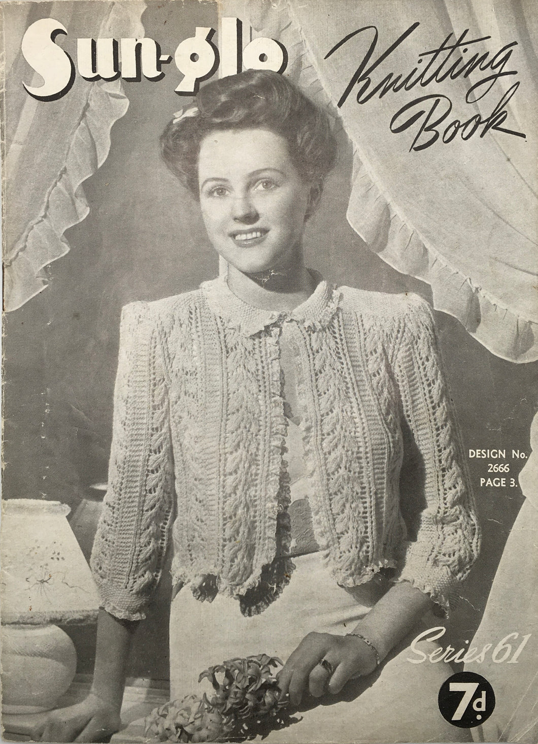 1940's Vintage Knitting Booklet: Sun-glo Series 61