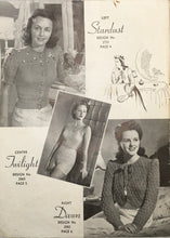 Load image into Gallery viewer, 1940&#39;s Vintage Knitting Booklet: Sun-glo Series 61
