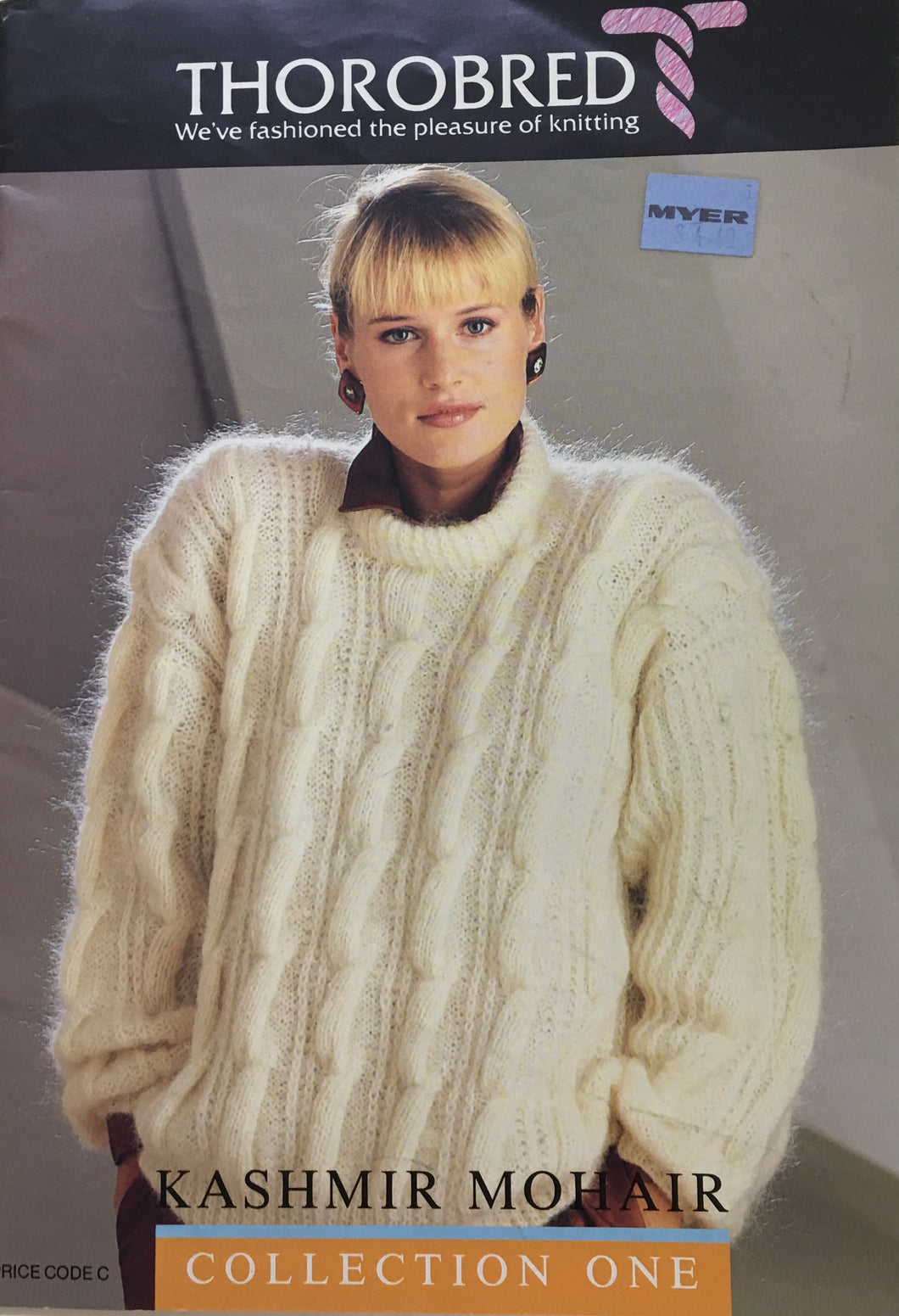 1980's Vintage Knitting Booklet: Thorobred Collection One