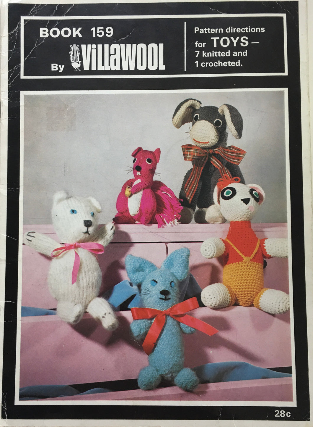 1970's Vintage Booklet: Villawool Book 159