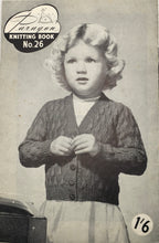 Load image into Gallery viewer, 1950&#39;s Vintage Knitting Booklet: Paragon No.26
