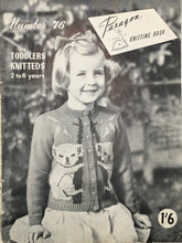 Load image into Gallery viewer, 1950&#39;s Vintage Knitting Booklet: Paragon Number 76
