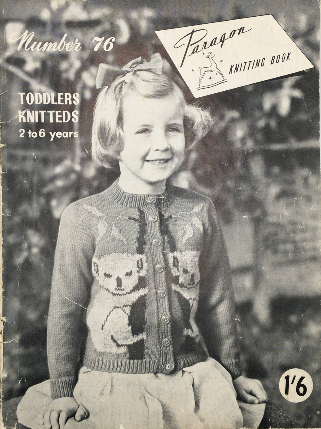 1950's Vintage Knitting Booklet: Paragon Number 76