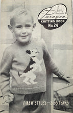 Load image into Gallery viewer, 1950&#39;s Vintage Knitting Booklet: Paragon No.24
