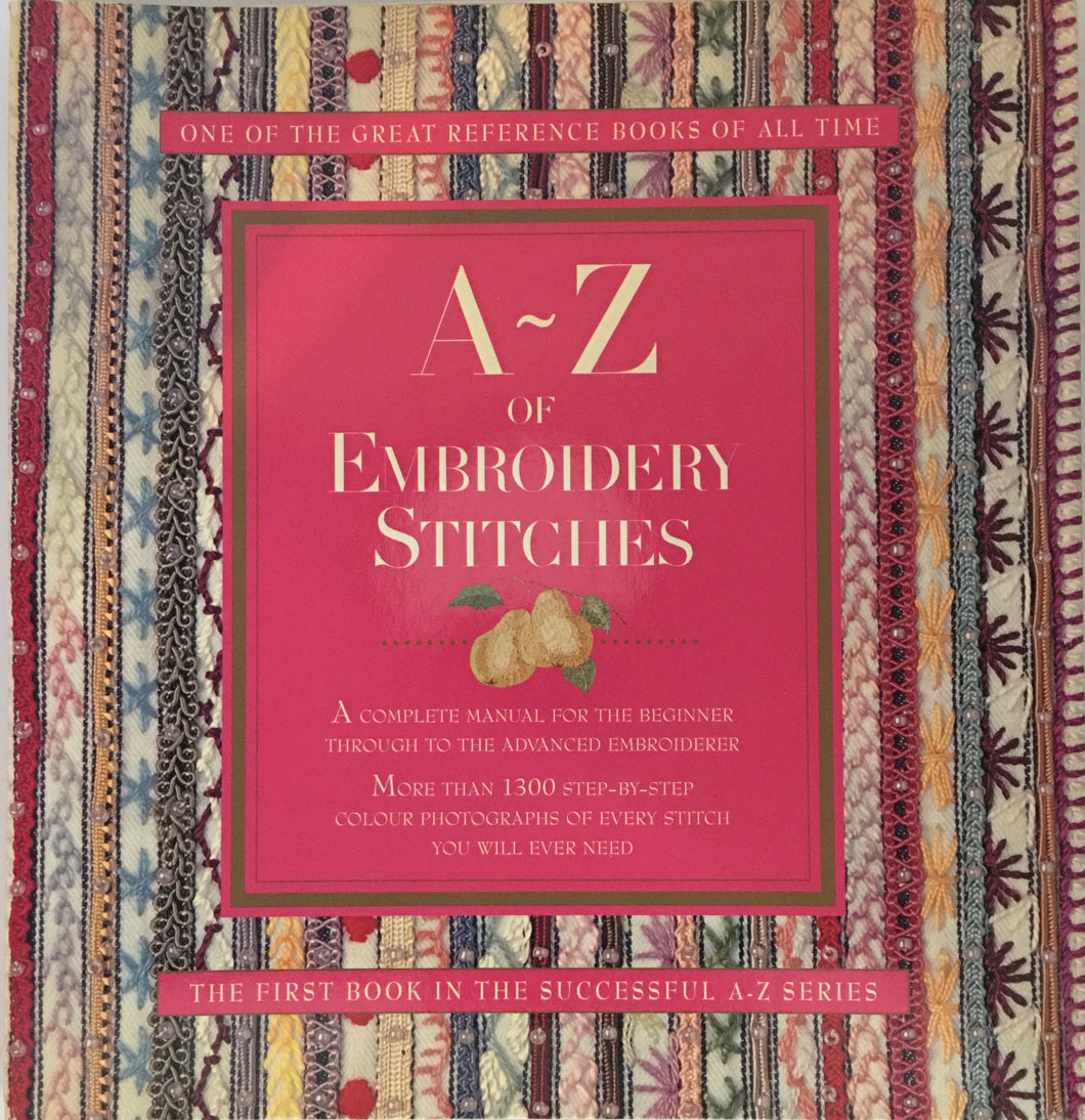 A-Z of Embroidery Stitches by Country Bumpkin