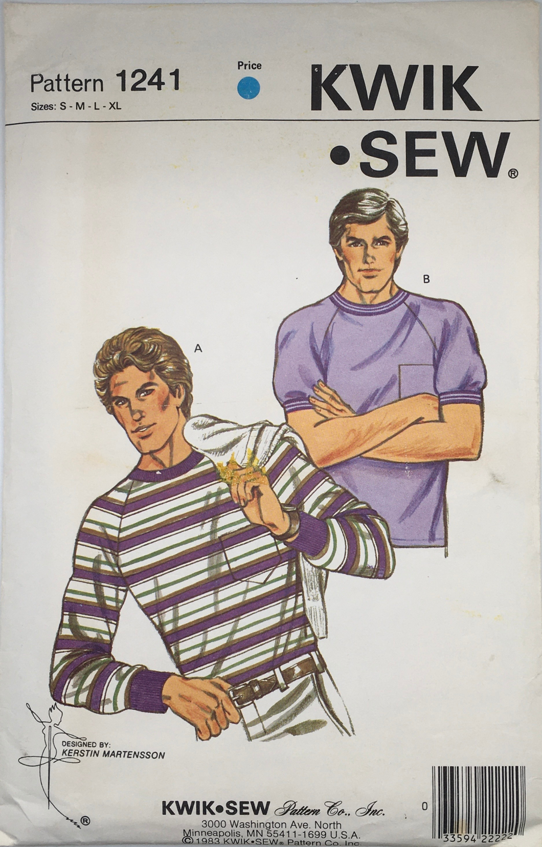 Vintage Sewing Pattern: Kwik Sew 1241