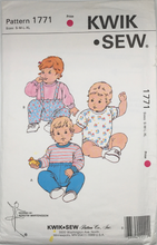 Load image into Gallery viewer, Vintage Sewing Pattern: Kwik Sew 1771
