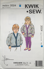 Load image into Gallery viewer, Vintage SEwing Pattern: Kwik Sew 2024
