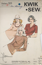 Load image into Gallery viewer, Vintage Sewing Pattern: Kwik Sew 303
