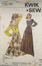 Load image into Gallery viewer, Vintage Sewing Pattern: Kwik Sew 833
