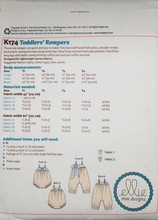 Load image into Gallery viewer, Sewing Pattern: Kwik Sew K174
