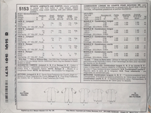 Load image into Gallery viewer, Uncut McCalls Sewing Pattern: 5153
