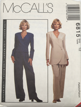 Load image into Gallery viewer, 1993 Vintage Sewing Pattern: McCalls 6815
