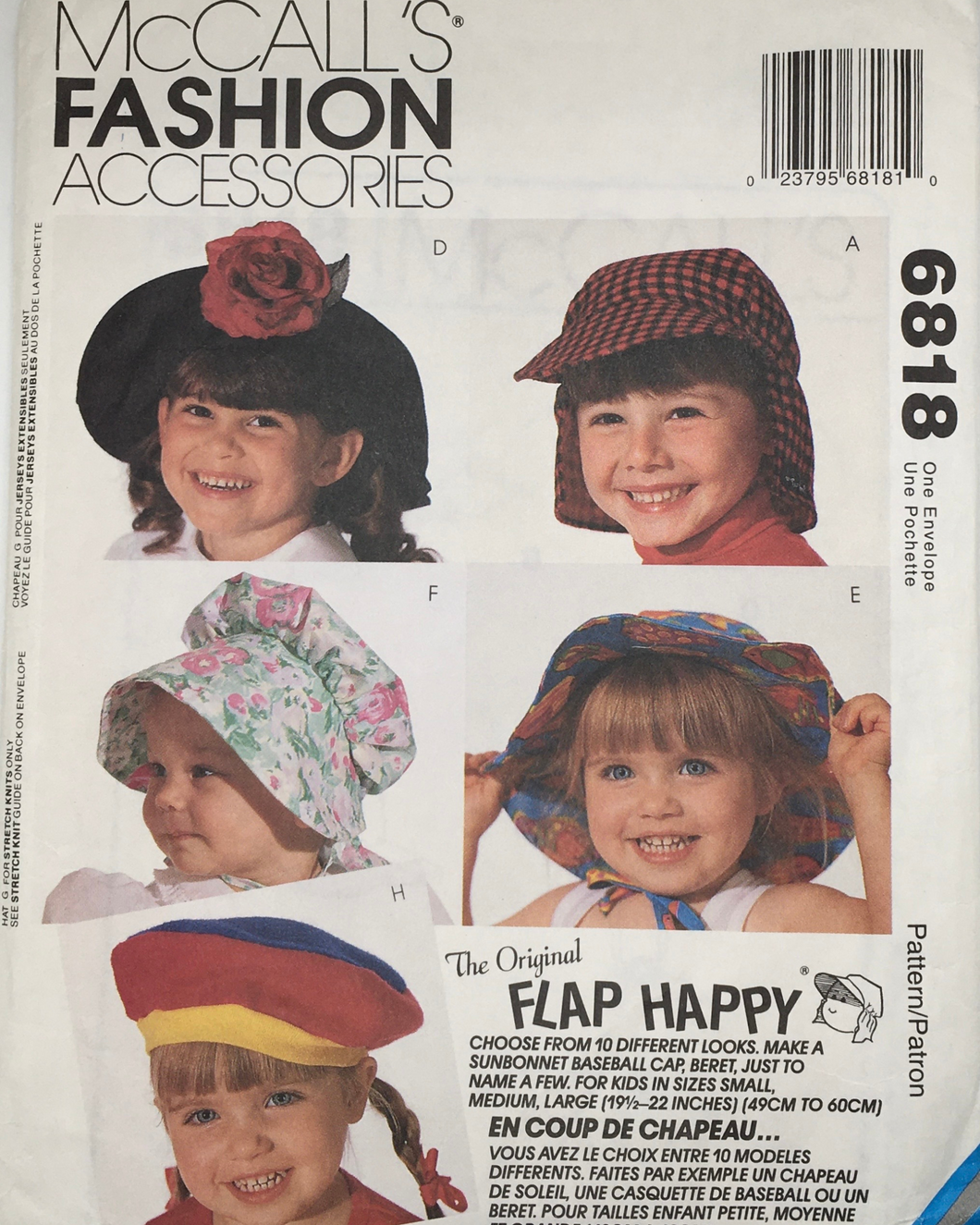 McCalls Sewing Pattern: 6818