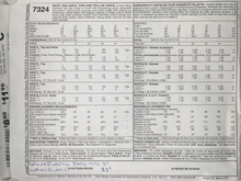 Load image into Gallery viewer, McCalls Sewing Pattern 7324
