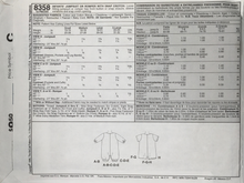 Load image into Gallery viewer, Uncut Sewing Pattern: McCalls 8358
