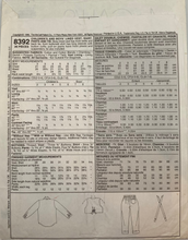 Load image into Gallery viewer, Sewing Pattern: McCalls 8392
