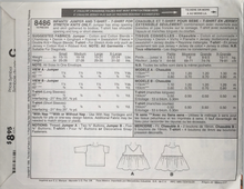 Load image into Gallery viewer, McCalls Sewing Pattern 8486
