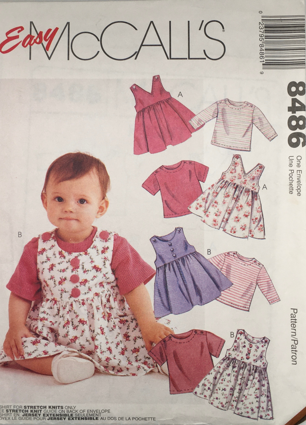 McCalls Sewing Pattern 8486