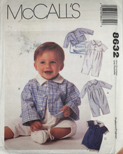 Load image into Gallery viewer, McCalls Uncut Sewing Pattern 8632
