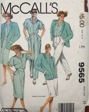 Load image into Gallery viewer, 1985 Vintage Sewing Pattern: Simplicity 9565
