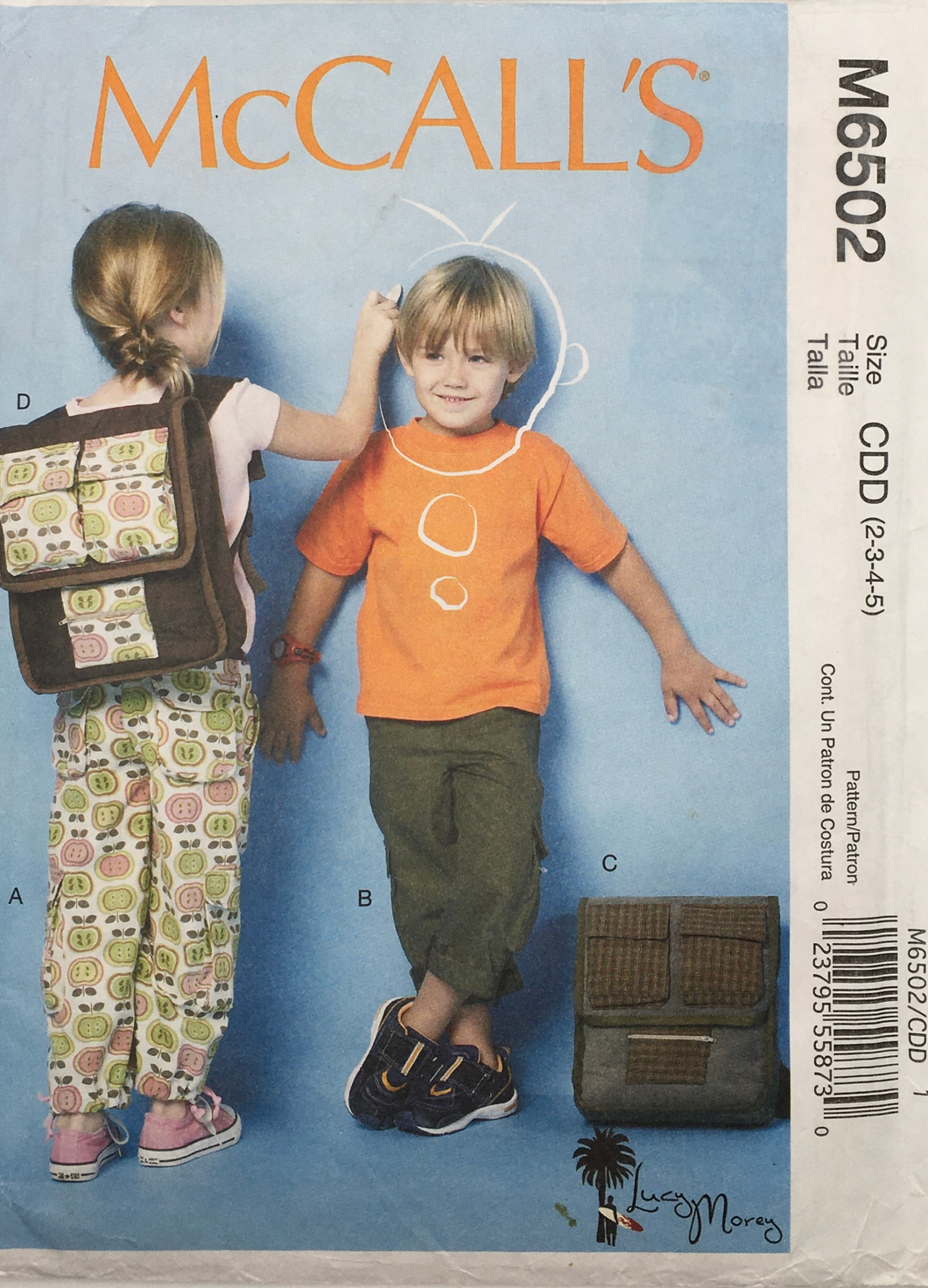 2012 Sewing Pattern: McCalls M6502