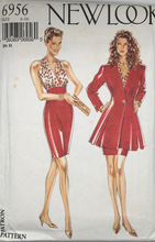 Load image into Gallery viewer, 1980&#39;s Vintage Sewing Pattern: New Look 6956

